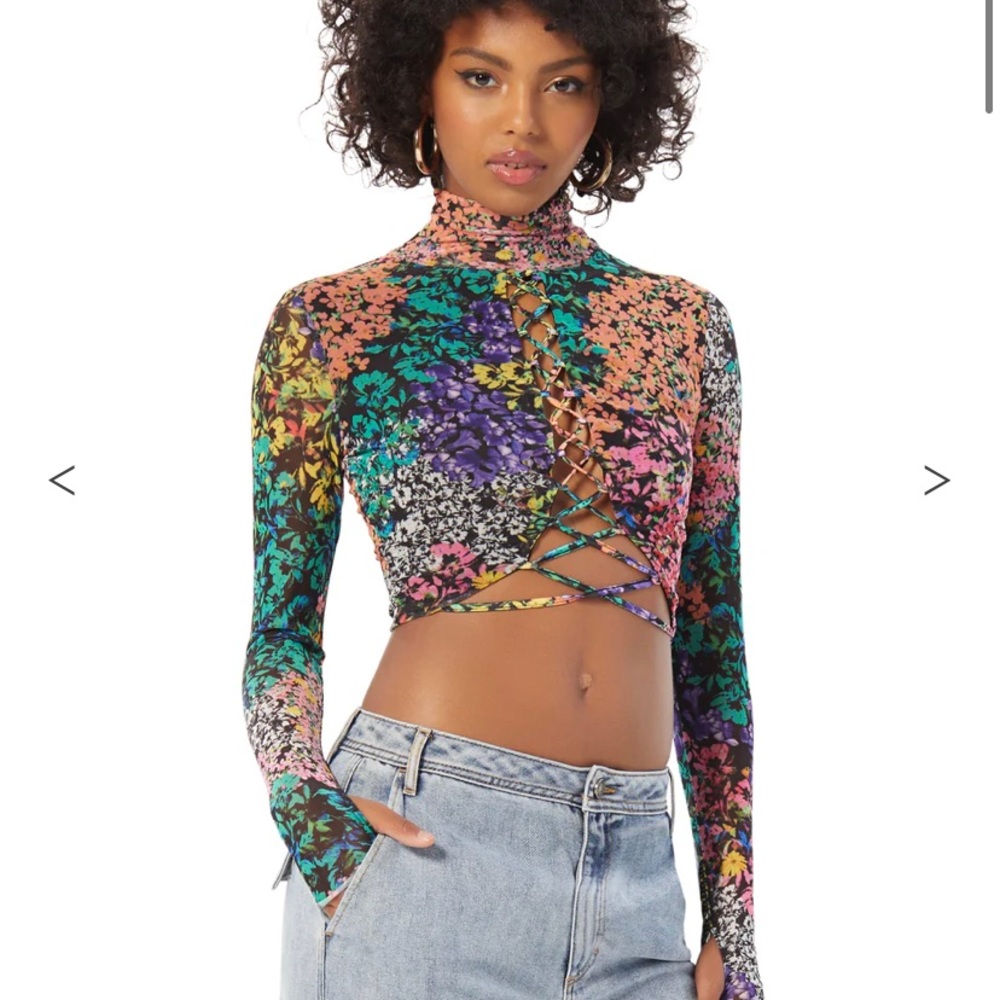 REVOLVE LELA FLORAL TOP